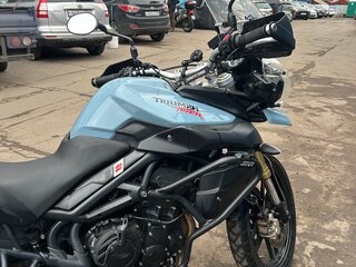 2013 Triumph Tiger 800, голубой, 610000 рублей, вид 3
