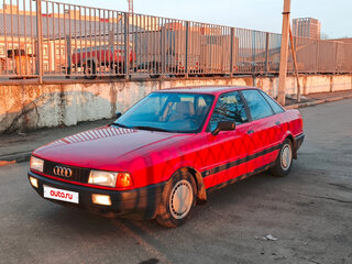1988 Audi 80 IV (B3), красный, 210000 рублей, вид 3