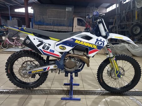 2023 Husqvarna FC 350, белый, 700000 рублей, вид 4