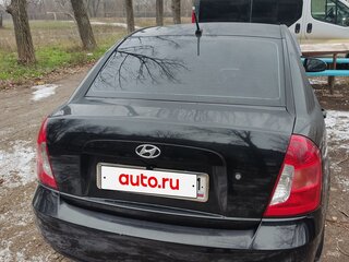2008 Hyundai Accent III, чёрный, 620000 рублей, вид 2