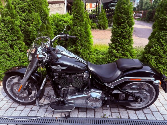 2018 Harley-Davidson Fat Boy, чёрный, 2399999 рублей - вид 5