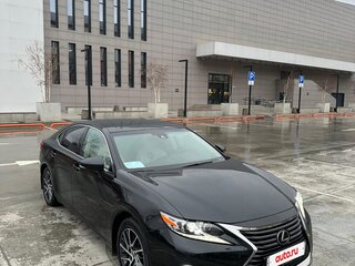 2015 Lexus ES 350 VI Рестайлинг, чёрный, 2550000 рублей, вид 3