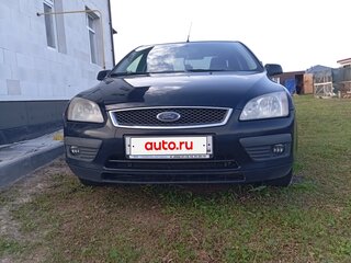 2007 Ford Focus II Рестайлинг, чёрный, 350000 рублей, вид 2