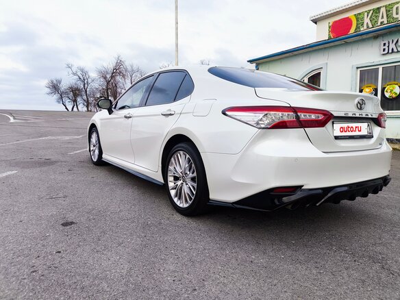 2019 Toyota Camry VIII (XV70), белый, 3700000 рублей - вид 12