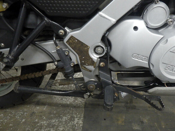 2004 BMW F 650 GS, жёлтый, 349000 рублей - вид 7