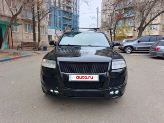 2005 Volkswagen Touareg I, чёрный, 800000 рублей, вид 1