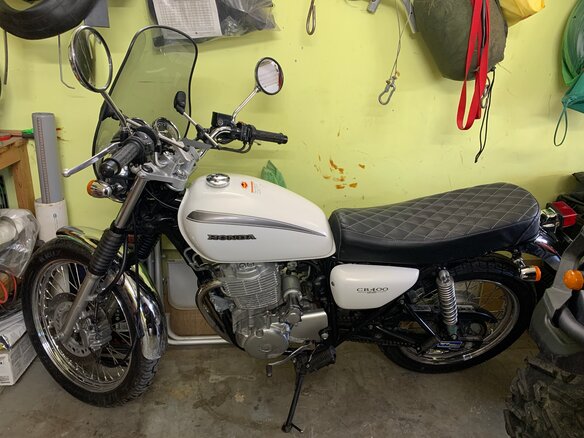 2008 Honda CB 400SS, белый, 430000 рублей - вид 15