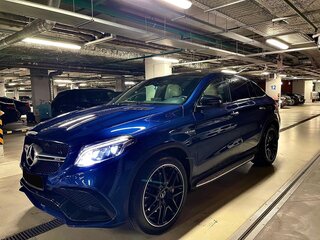 2018 Mercedes-Benz GLE Coupe AMG 63 AMG I (C292), синий, 8200000 рублей, вид 1