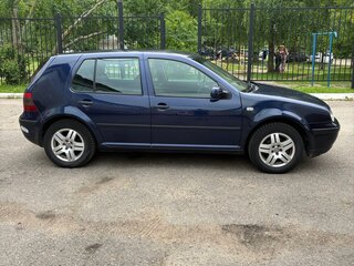 2002 Volkswagen Golf IV, синий, 300000 рублей, вид 4