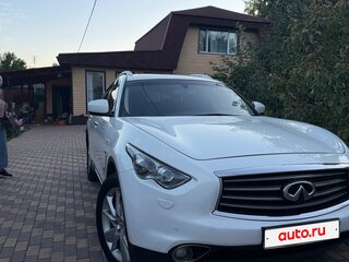 2013 Infiniti QX70, белый, 1970000 рублей, вид 3
