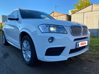 2013 BMW X3 28i xDrive II (F25), белый, 2900000 рублей, вид 2