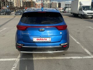 2019 Kia Sportage IV Рестайлинг, синий, 2510000 рублей, вид 4