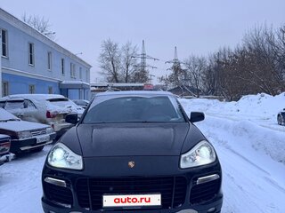 2008 Porsche Cayenne Turbo I Рестайлинг (957), чёрный, 1700000 рублей, вид 2