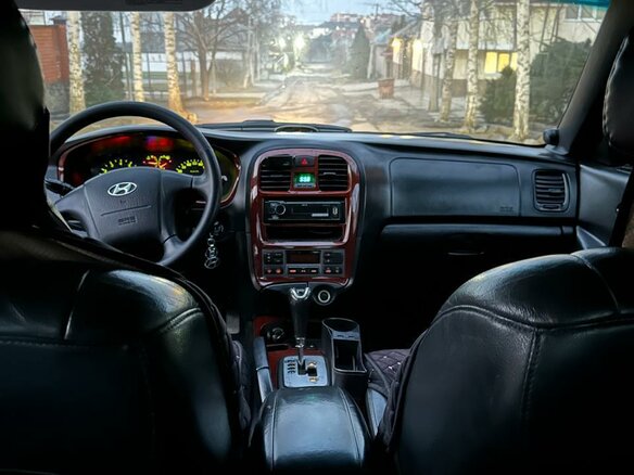 2006 Hyundai Sonata ТагАЗ IV (EF) Рестайлинг, серый, 670000 рублей - вид 6