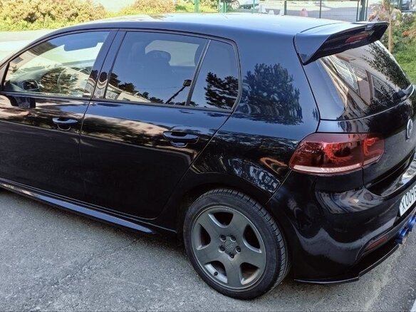 2011 Volkswagen Golf VI, синий, 1190000 рублей - вид 6