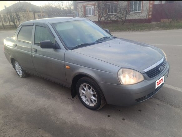2009 Lada (ВАЗ) Priora I, серый, 300000 рублей - вид 2