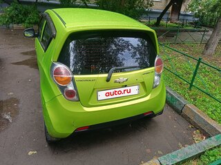 2012 Chevrolet Spark III, зелёный, 450000 рублей, вид 4