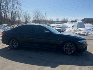 2019 BMW 5 серии 530i xDrive VII (G30/G31/G38), чёрный, 3500000 рублей, вид 2