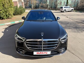 2020 Mercedes-Benz S-Класс 350 d Long 4MATIC VII (W223), чёрный, 8800000 рублей, вид 2