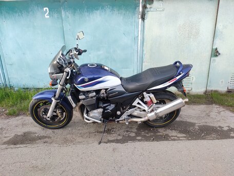 2006 Suzuki GSX 1400, синий, 370000 рублей, вид 1