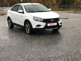 2018 Lada (ВАЗ) Vesta Cross I, белый, 900000 рублей, вид 2