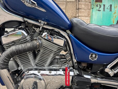 1992 Suzuki Intruder VS 750, синий, 300000 рублей, вид 4