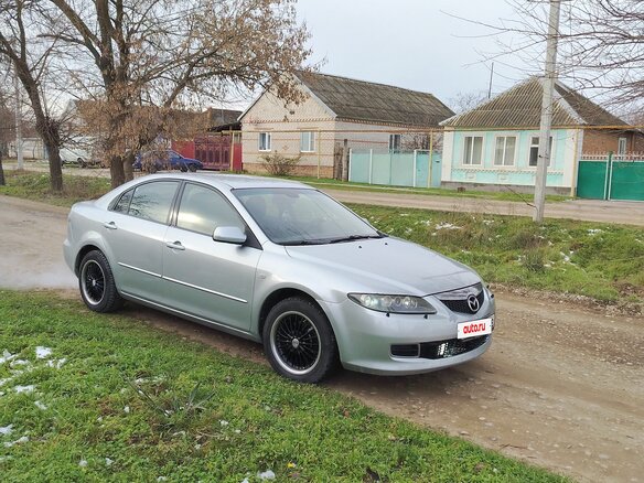 2006 Mazda 6 I (GG) Рестайлинг, серебристый, 499000 рублей - вид 3