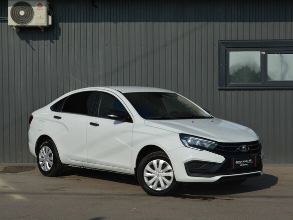 2023 Lada (ВАЗ) Vesta I Рестайлинг (NG), белый - вид 3