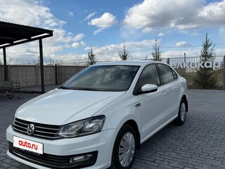 2020 Volkswagen Polo V Рестайлинг, белый, 1370000 рублей, вид 4