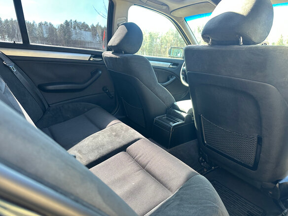 1998 BMW 3 серии 320i IV (E46), синий, 330000 рублей - вид 22