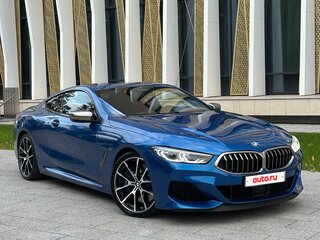 2018 BMW 8 серии M850i xDrive II (G14/G15/G16), синий, 6900000 рублей, вид 4