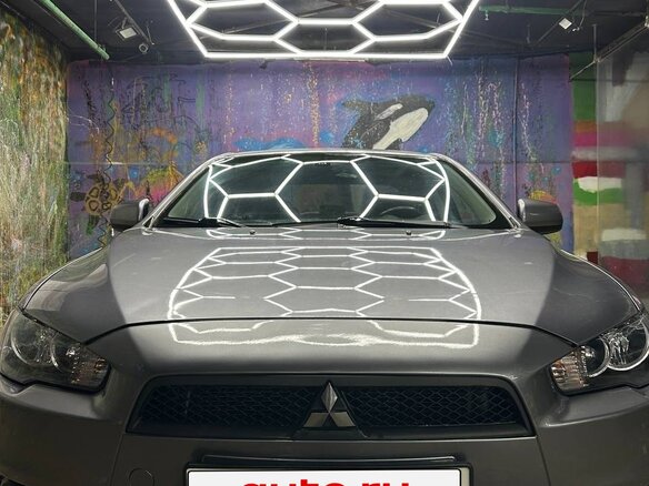 2008 Mitsubishi Lancer X, серый, 1600000 рублей - вид 1