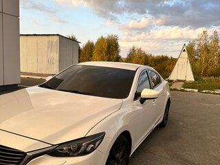 2015 Mazda 6 III (GJ) Рестайлинг, белый, 1530000 рублей, вид 3