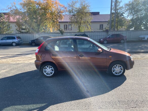 2008 Lada (ВАЗ) Kalina I, коричневый, 200000 рублей - вид 3