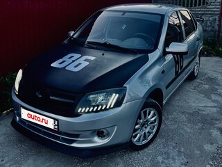 2011 Lada (ВАЗ) Granta I, серебристый, 250000 рублей, вид 2