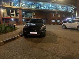 2012 Hyundai Santa Fe III, синий, 1500000 рублей, вид 4