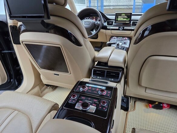 2011 Audi A8 Long III (D4), чёрный, 1900000 рублей - вид 20