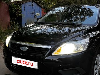 2009 Ford Focus II Рестайлинг, чёрный, 450000 рублей, вид 3