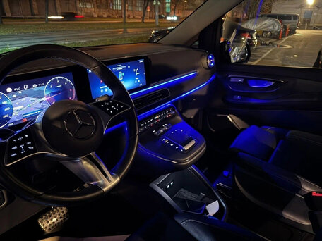 2025 Mercedes-Benz V-Класс Long 250 d длинный III (W447) Рестайлинг 2, чёрный, 9930000 рублей, вид 2