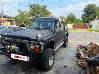 1993 Nissan Safari IV (Y60), чёрный, 900000 рублей, вид 1