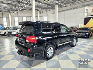 2014 Toyota Land Cruiser 200 Series Рестайлинг 1, чёрный, 3549000 рублей, вид 5
