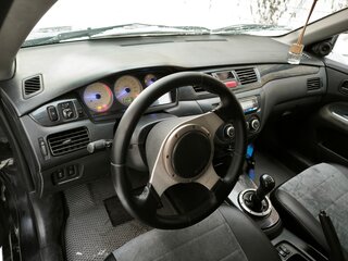 2005 Mitsubishi Lancer IX, чёрный, 490000 рублей, вид 4