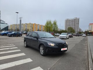 2008 Mazda 3 I (BK) Рестайлинг, чёрный, 520000 рублей, вид 1