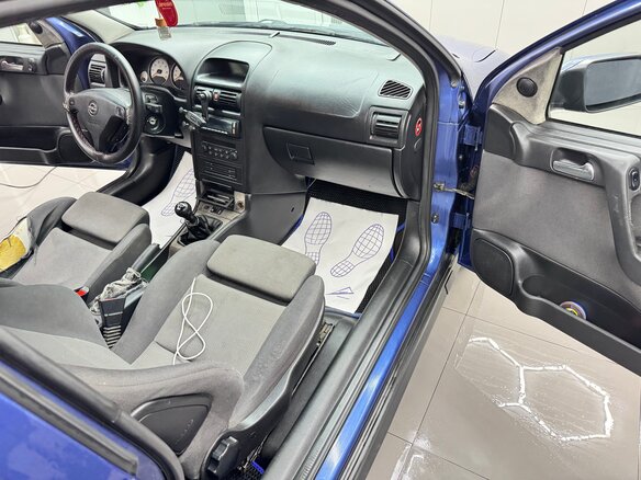 2002 Opel Astra G, синий, 270000 рублей - вид 2