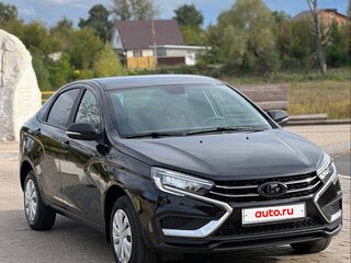 2024 Lada (ВАЗ) Vesta I Рестайлинг (NG), чёрный, 1090000 рублей, вид 3