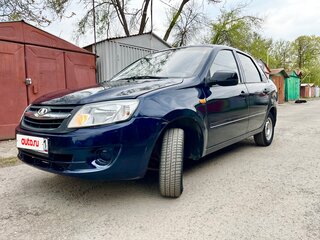 2013 Lada (ВАЗ) Granta I, синий, 400000 рублей, вид 3