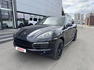 2012 Porsche Cayenne S II (958), чёрный, 2800000 рублей, вид 1