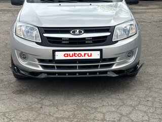 2013 Lada (ВАЗ) Granta I, серебристый, 450000 рублей, вид 2