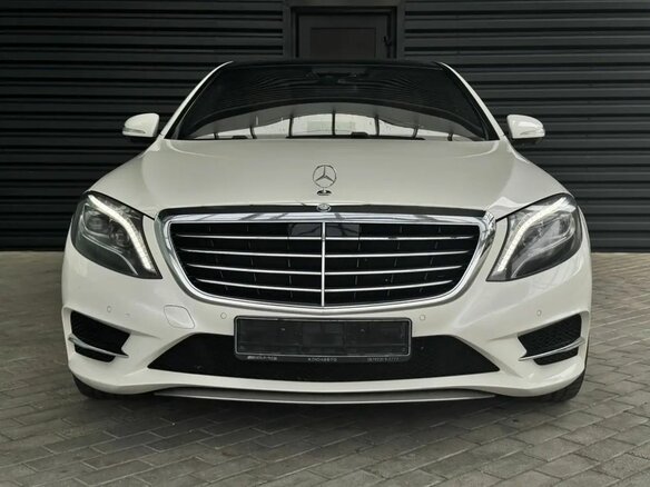 2016 Mercedes-Benz S-Класс 500 VI (W222, C217), белый - вид 1