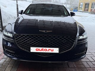 2021 Genesis G80 II, синий, 5800000 рублей, вид 2
